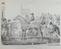Sir David, by Trumpator -Le cheval de course au poteau d'arrivée